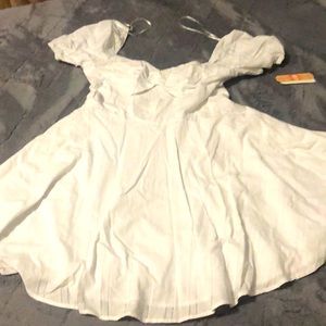 White sundress sz xl